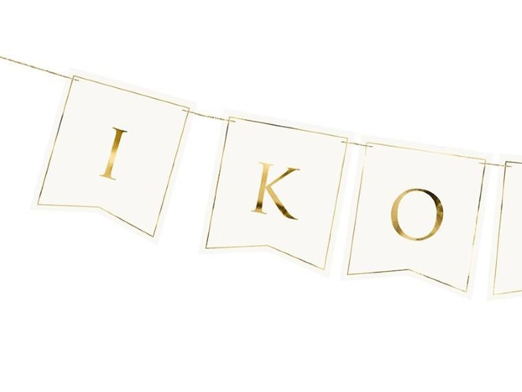 Partydeco, baner, I Komunia Św., 15-133 cm