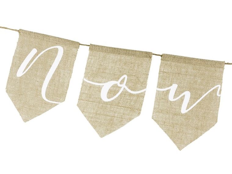 PartyDeco, baner Nowożeńcy, 23-155 cm