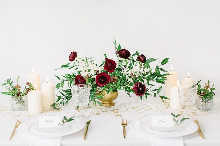 PartyDeco, dekoracyjna organza z nadrukiem, kremowa, 0,36-9 m