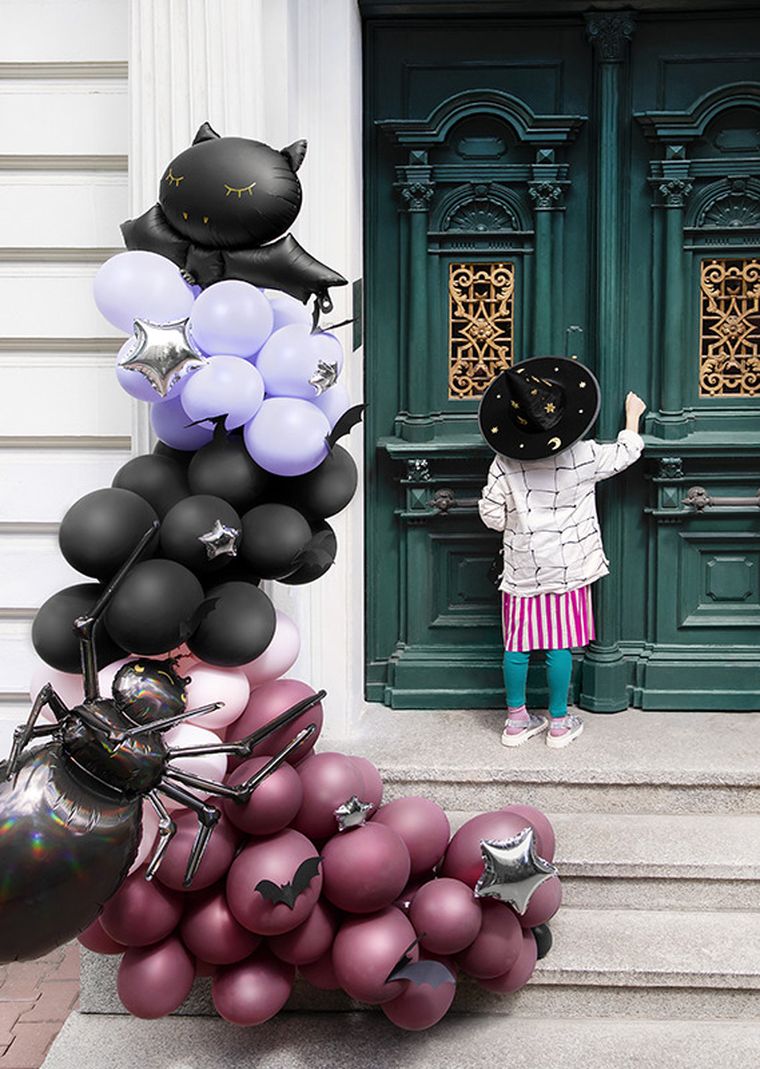 PartyDeco, girlanda balonowa Halloween, 210-120 cm, mix, 1 szt.