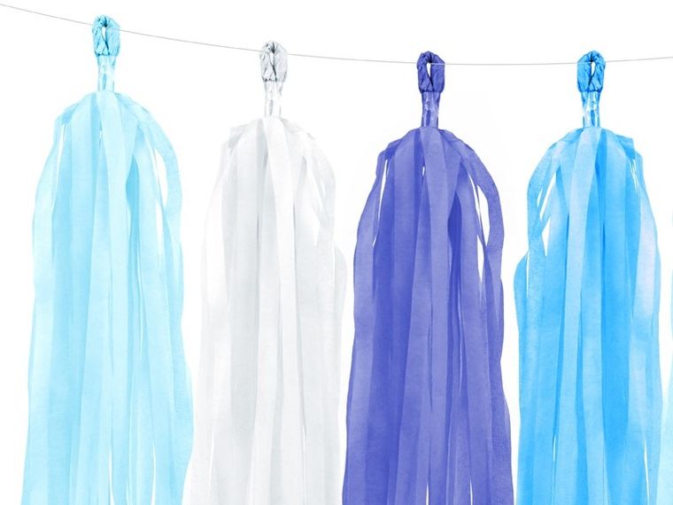 PartyDeco, girlanda frędzle, mix