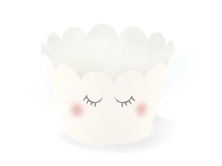 PartyDeco, Jednorożec Party, papilotki na muffinki, 6 szt.