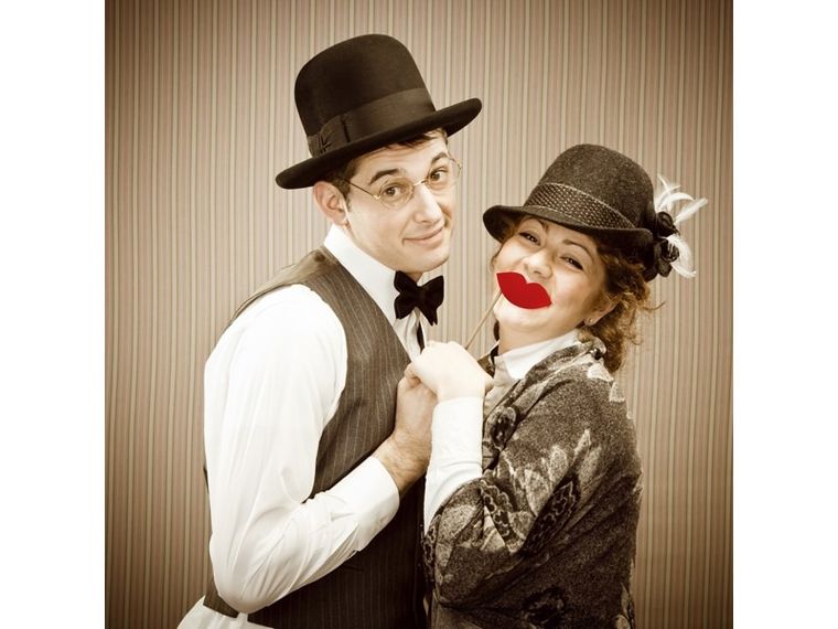 PartyDeco, karteczki, usta, 6 szt.