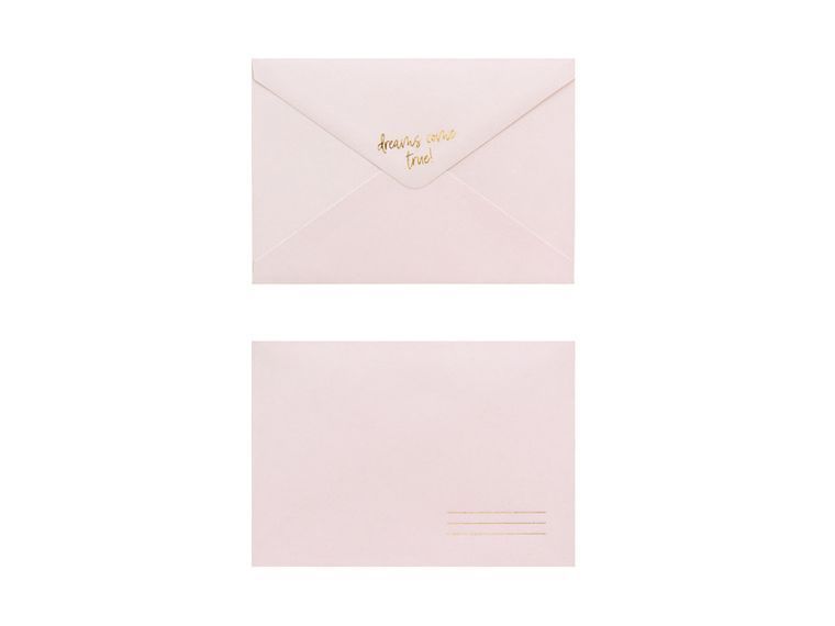 PartyDeco, kartka z bransoletkami Make a wish! 10.5-14.8 cm, 1 szt.