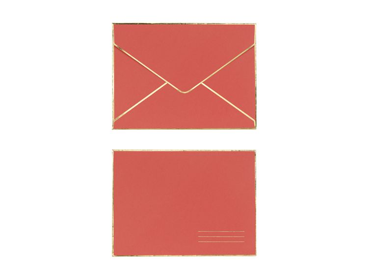 PartyDeco, kartka z pinem Kotylion, 11-15.5 cm, 1 szt.