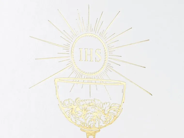 PartyDeco, księga gości komunijnych, 20,5-20,5 cm