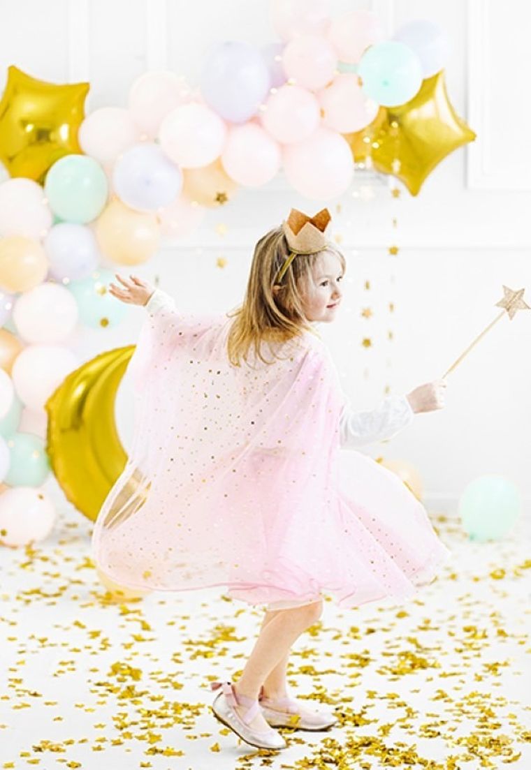 PartyDeco, Księżniczki, strój dla dzieci, peleryna