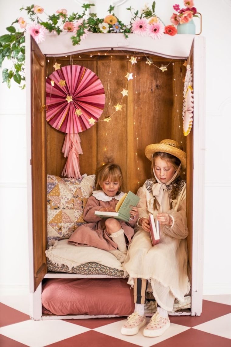 PartyDeco, Kwiaty, rozety dekoracyjne, 26-43 cm, 3 szt.