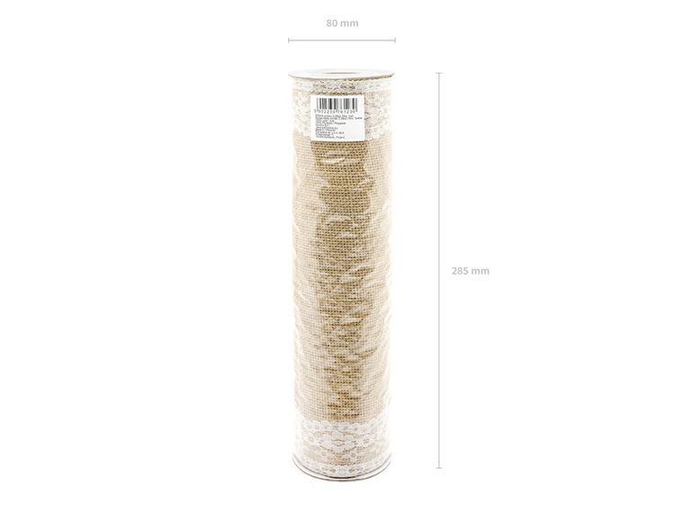 PartyDeco, naturalny bieżnik jutowy, 28 cmx2,75 m