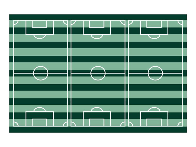PartyDeco, obrus boisko piłkarskie, 120-180 cm
