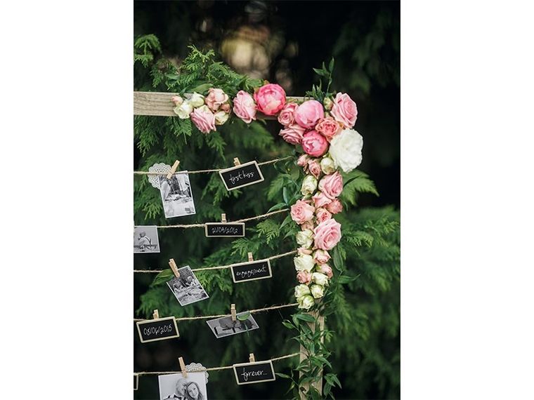 PartyDeco, ozdobne klamerki drewniane do dekoracji, naturalne drewno, 10 szt.