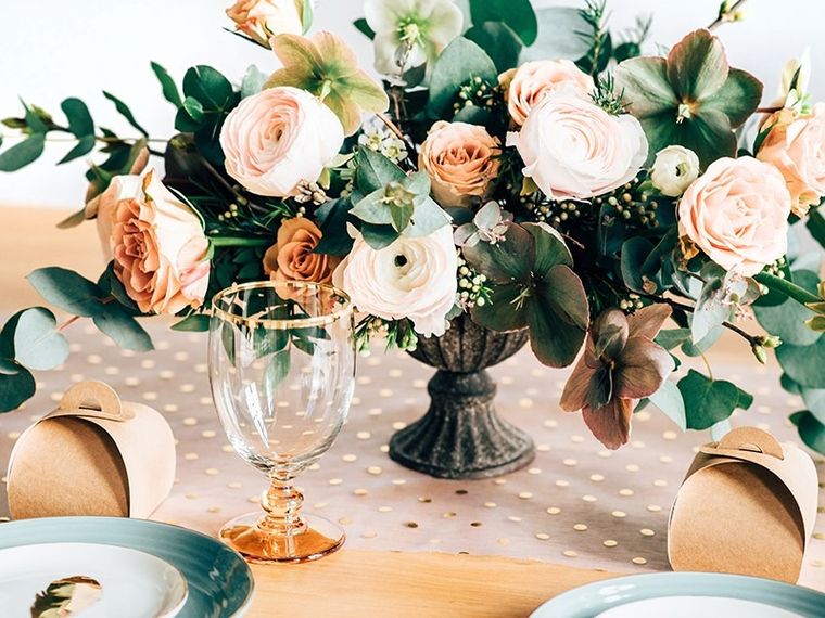 PartyDeco, ozdobne pudełeczka, kraft, 6-6-5,5 cm, 10 szt.