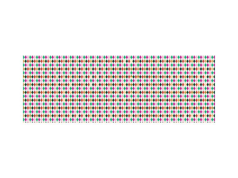 PartyDeco, papier do pakowania, Romby, 70-200 cm