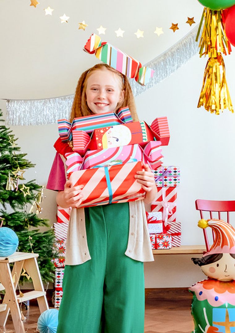 PartyDeco, pudełka na prezenty Cukierki, mix, 7-37 cm, 9-47 cm, 2 szt.