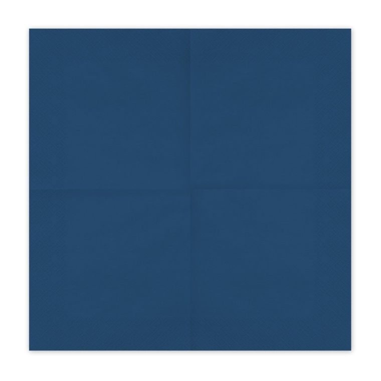 PartyDeco, serwetki papierowe, granatowy, 33-33 cm, 20 szt.