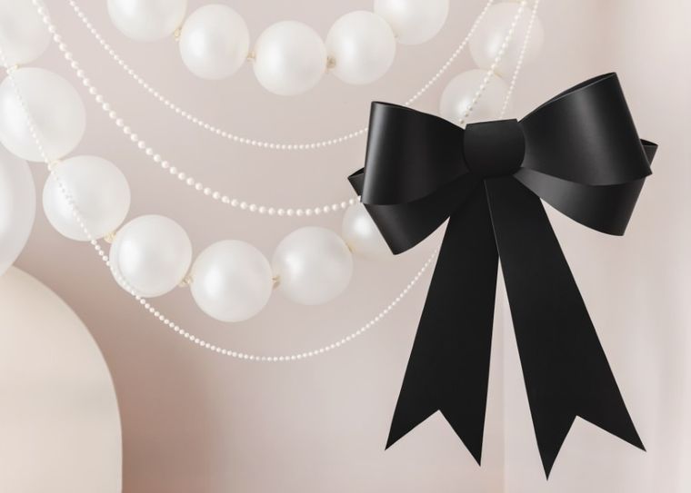 PartyDeco, sznur pereł, 10m