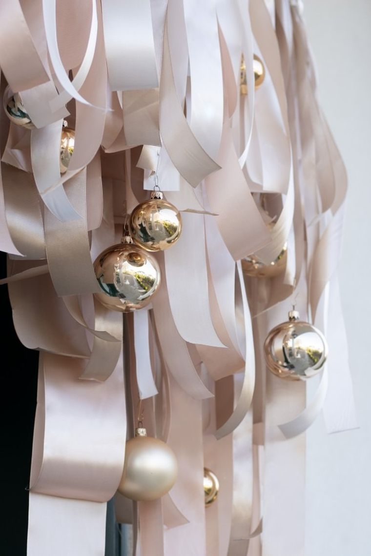 PartyDeco, tasiemka satynowa, złamana biel, 25 mm/25m