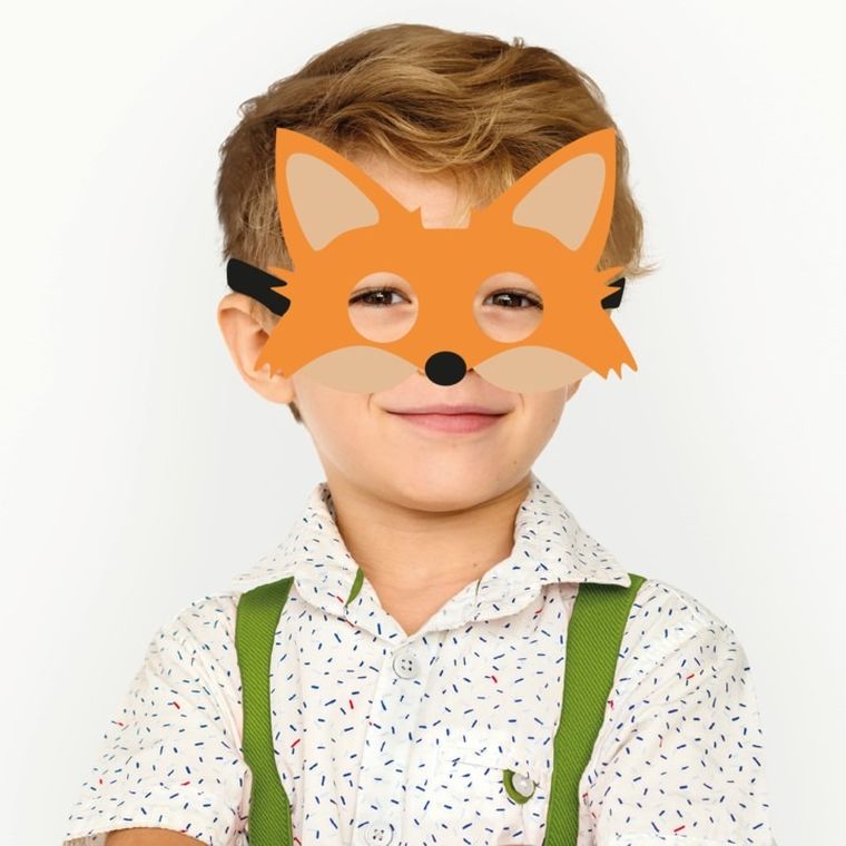 PartyPal, maska Lisek, filcowa