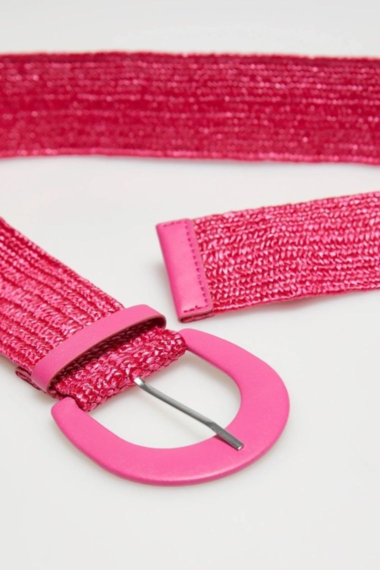 Pasek damski, różowy, Moodo