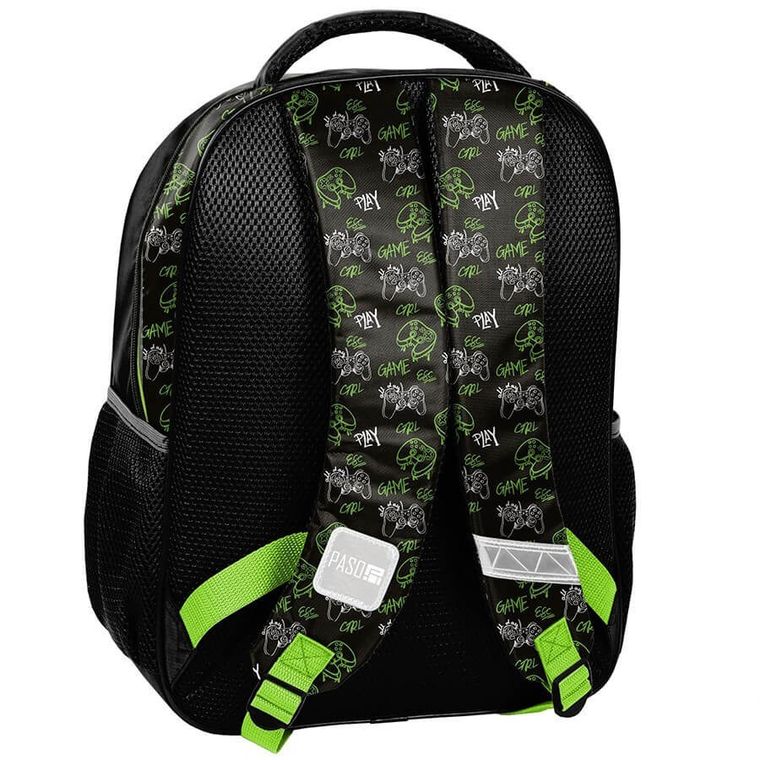 Paso, plecak szkolny, 2-komorowy, Game Pad