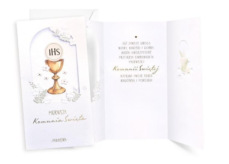 Passion Cards, karnet, Komunia