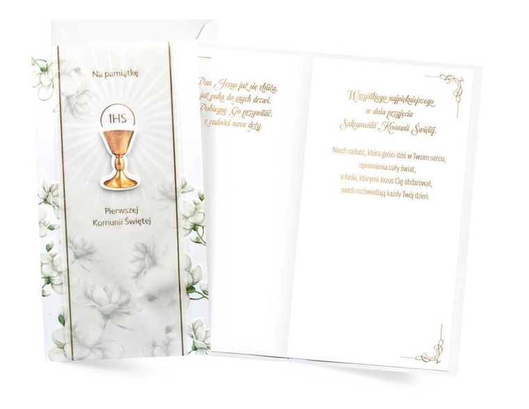 Passion Cards, karnet, Komunia
