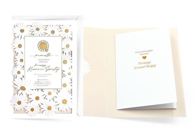 Passion Cards, karnet primus, Komunia