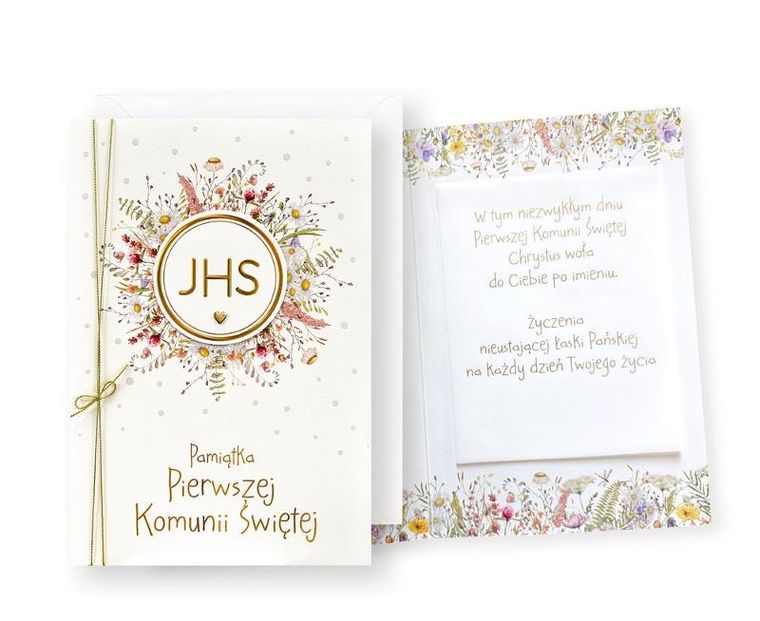 Passion Cards, karnet primus, Komunia