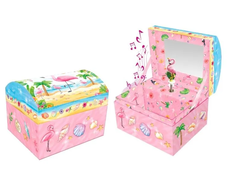 Pecoware, pozytywka, kuferek, flaming