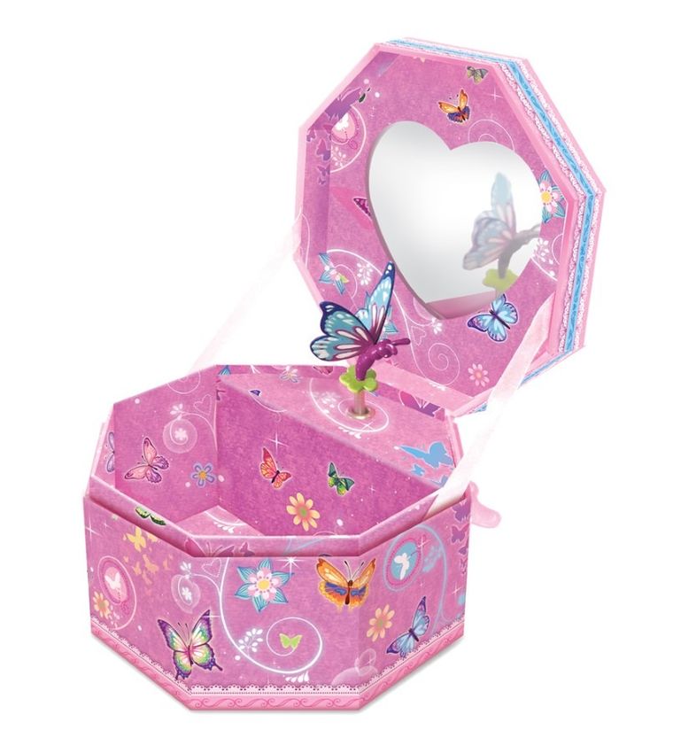 Pecoware, pozytywka ośmiokątna, motylki