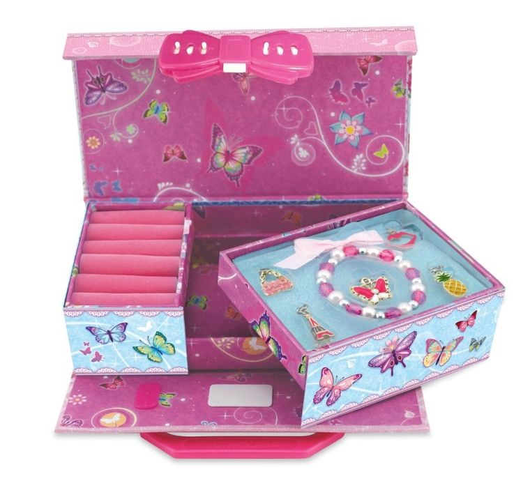 Pecoware, szkatułka z biżuterią, motylki 2