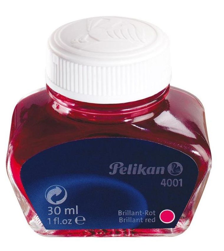 Pelikan, atrament, czerwony, 30 ml