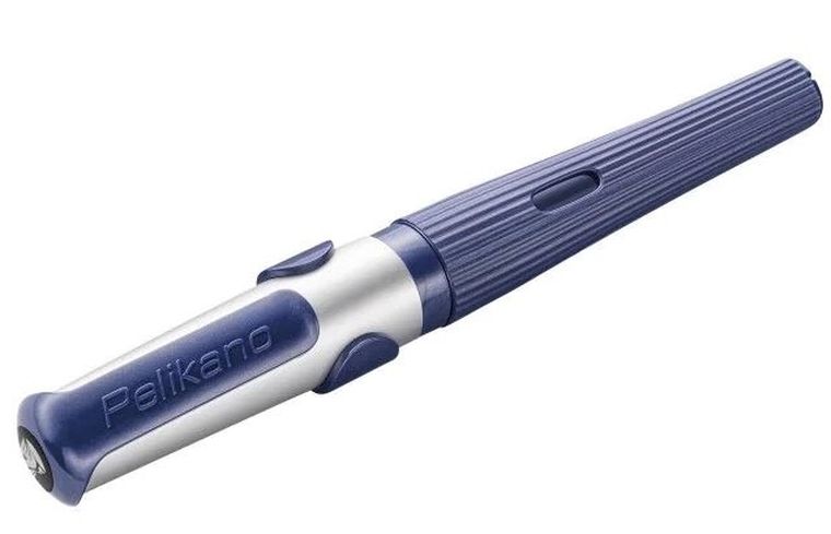 Pelikan, pióro wieczne dla leworęcznych, niebieskie
