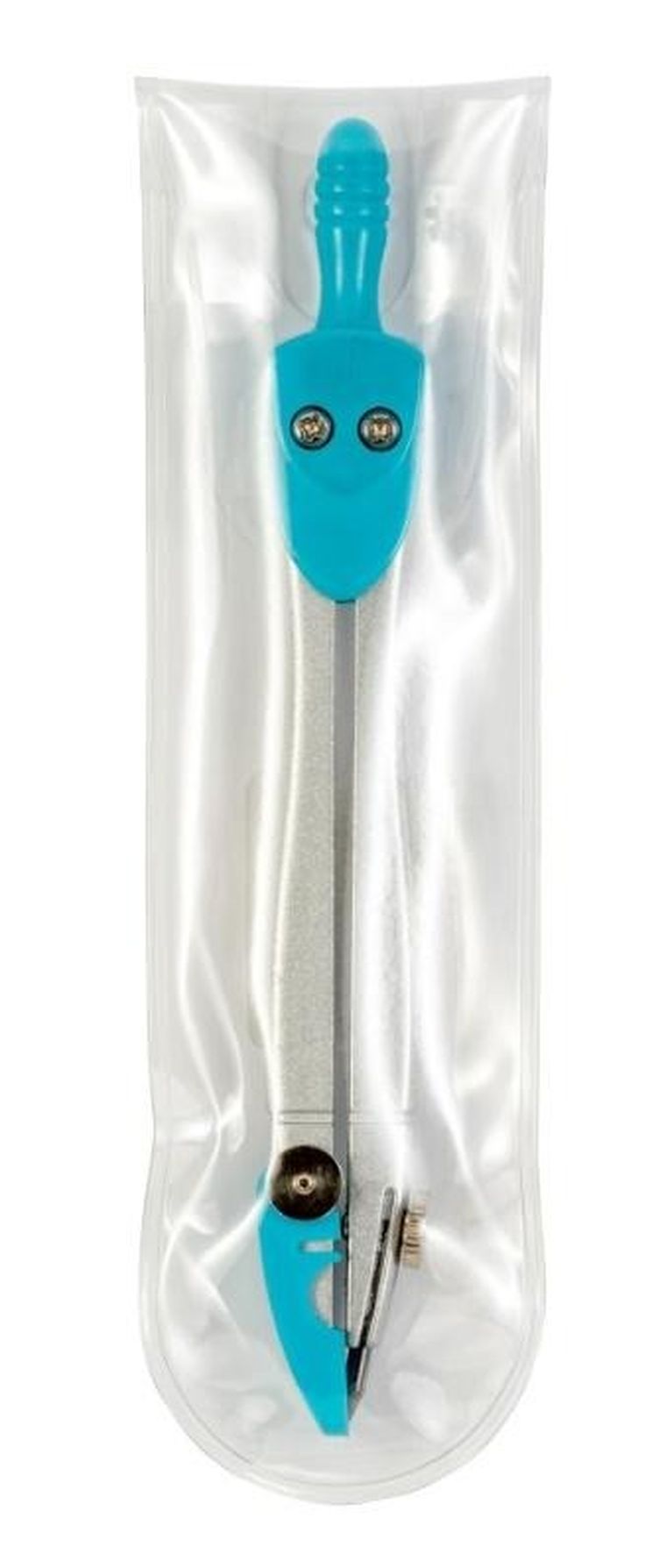 Penmate, cyrkiel szkolny z grafitem, niebieski, 2 mm