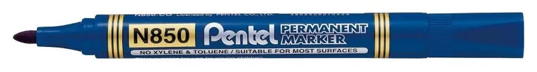 Pentel, marker permanentny okrągły N850, niebieski