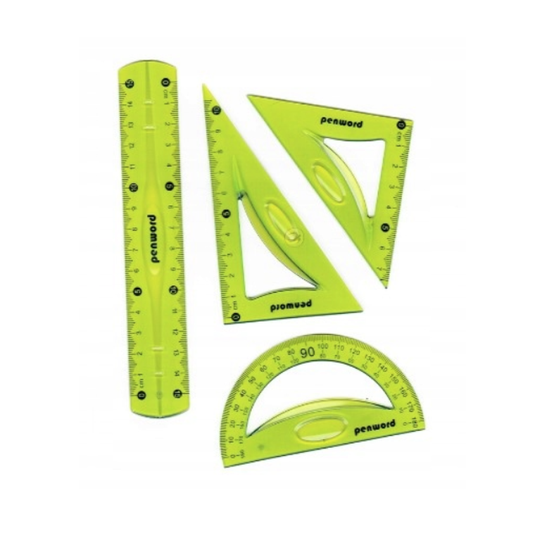 Penword, komplet geometryczny, 4 elementy