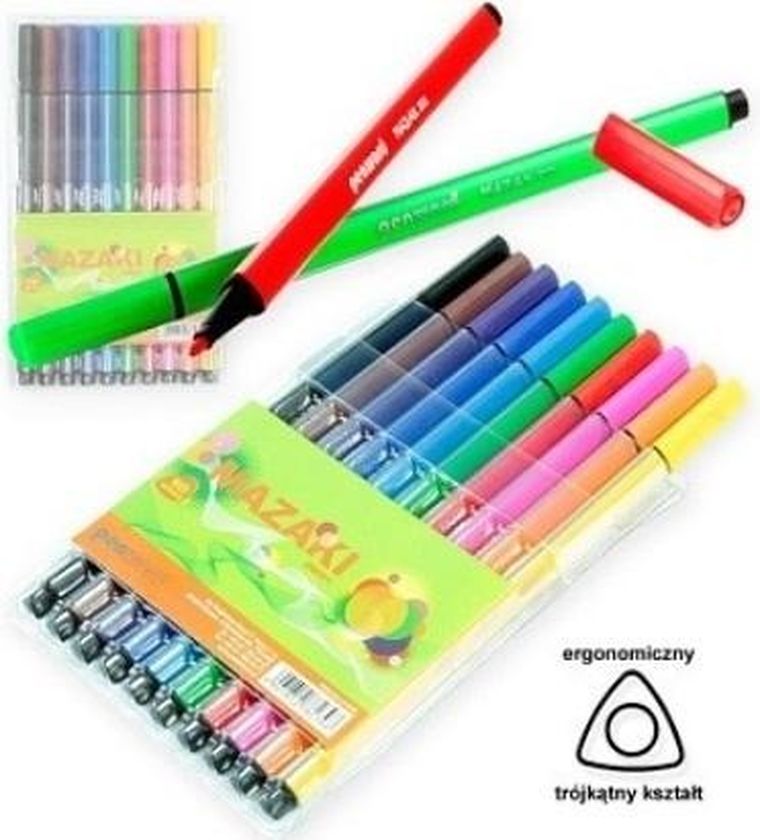 Penword, mazaki, 10 kolorów