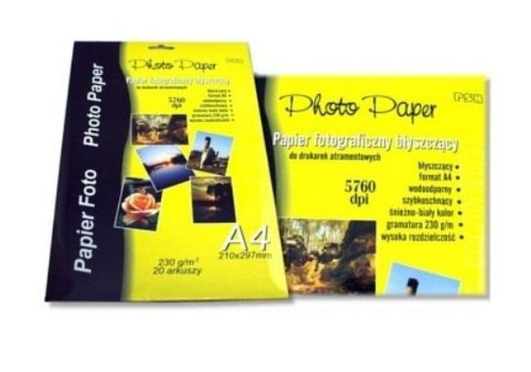 Penword, papier fotograficzny A4, 20 arkuszy