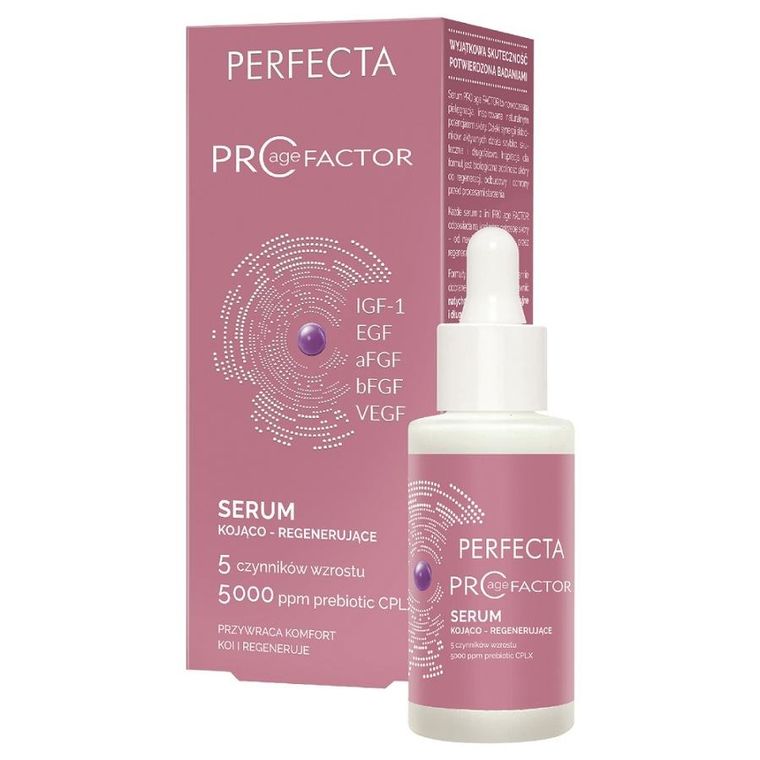 Perfecta, Pro Age Factor, serum kojąco-regenerujące, 30 ml