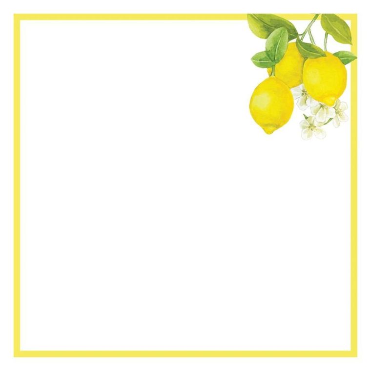 Peter Pauper Press, karteczki zdobione, Cytryny z Amalfi