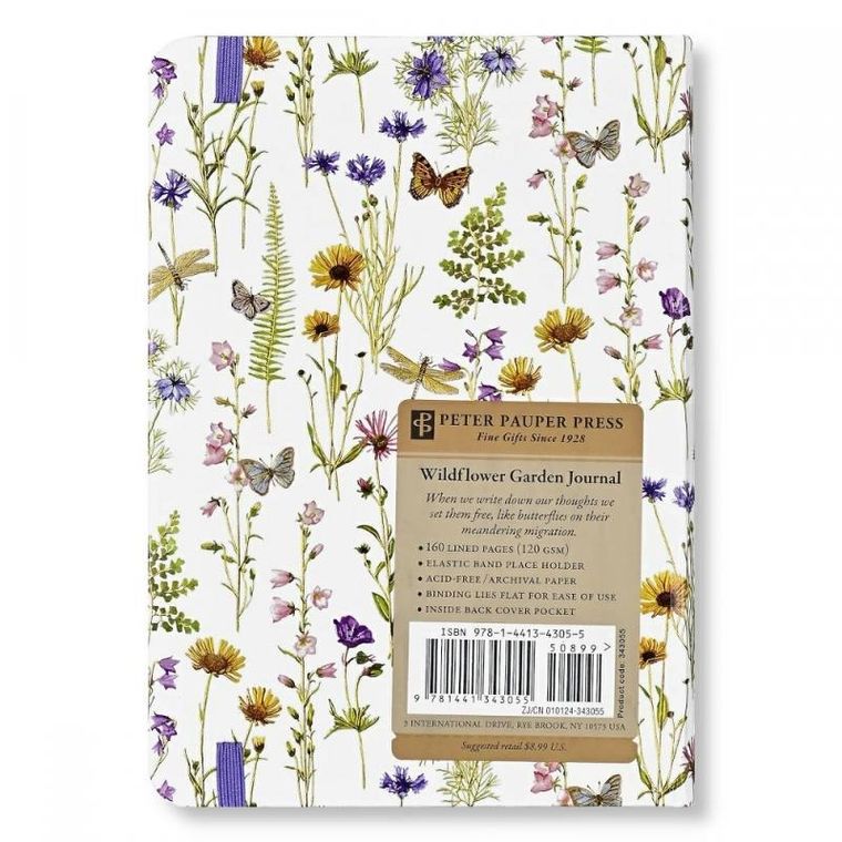 Peter Pauper Press, notatnik midi, Dziki Ogród, 1 szt.