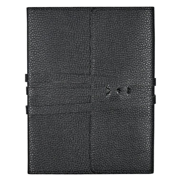 Peter Pauper Press, notatnik wiązany ze sztucznej skóry, czarny