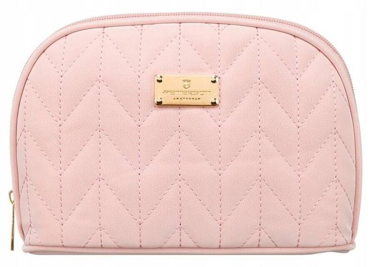 Peterson, kosmetyczka, 1-komorowa, różowa