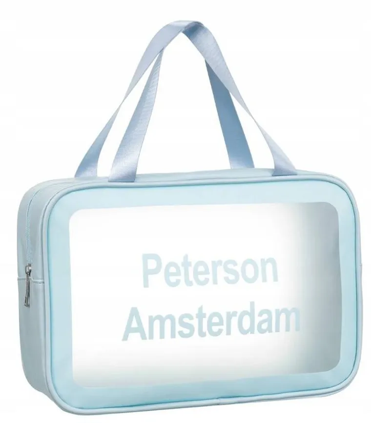 Peterson, kosmetyczka wodoodporna, niebieska, 3 szt.