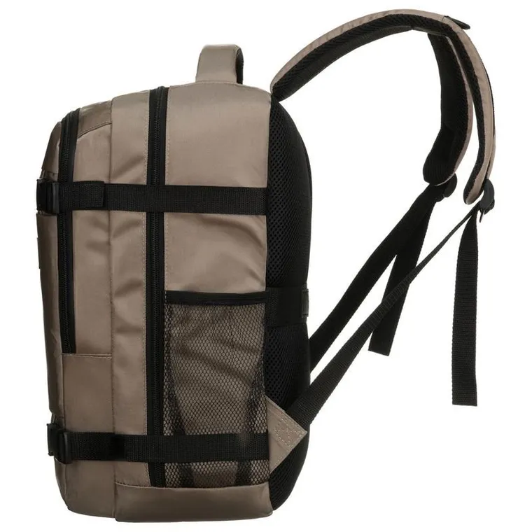 Peterson, plecak podróżny, dwukomorowy, szary