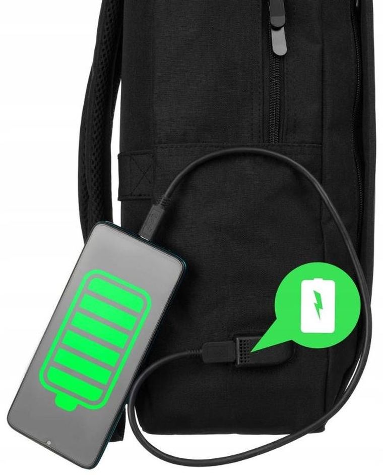 Peterson plecak sportowy z portem ładującym, Peterson