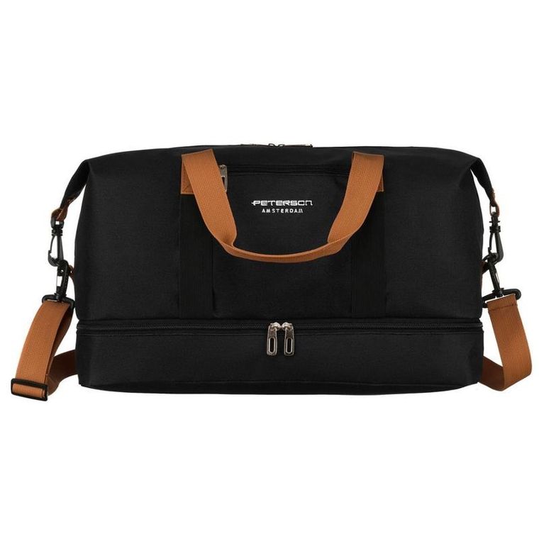 Peterson, torba podróżna, czarna