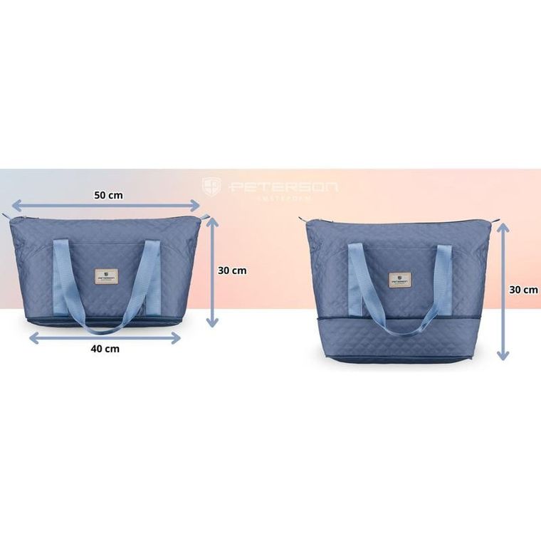 Peterson, torba treningowa, 1-komorowa, niebieska