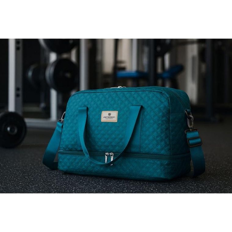 Peterson, torba treningowa, 2-komorowa, zielona