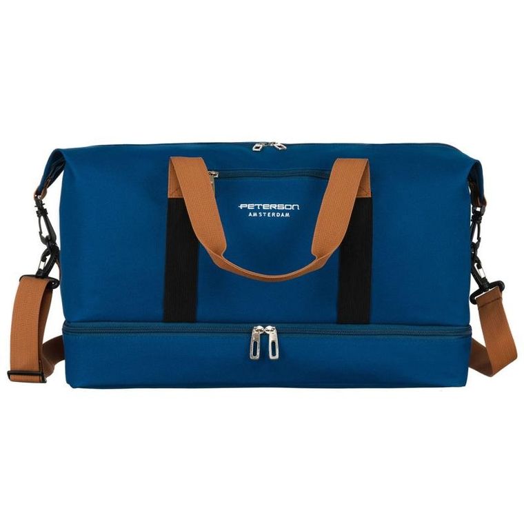 Peterson, wodoodporna torba podróżna, granatowa